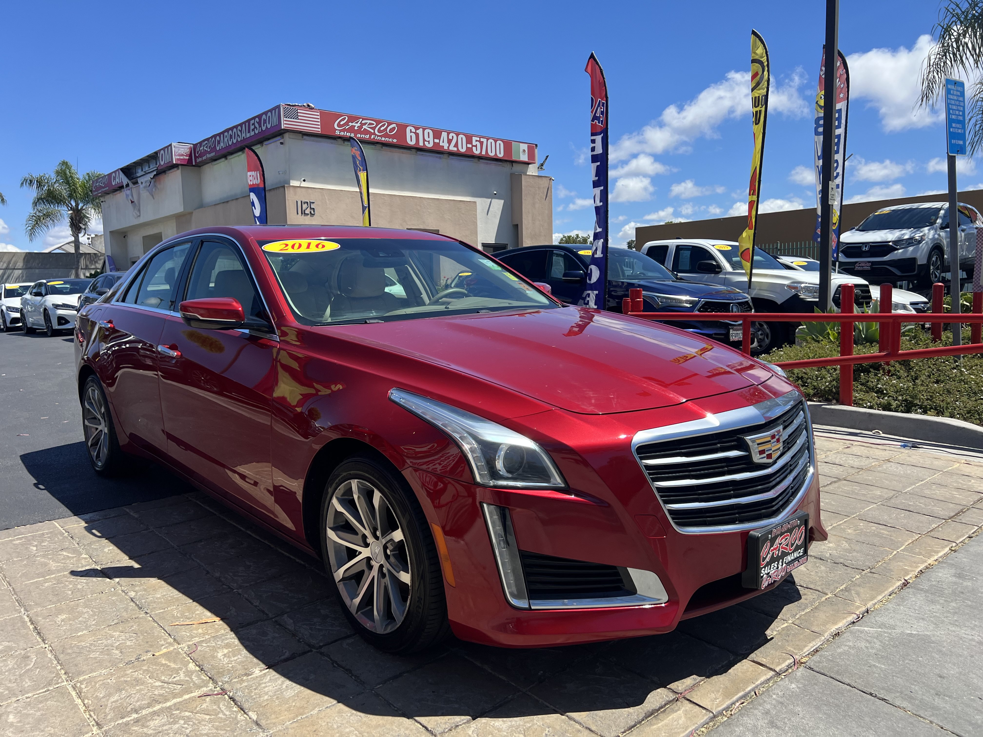 Used 2016 Cadillac CTS Luxury RWD image 2