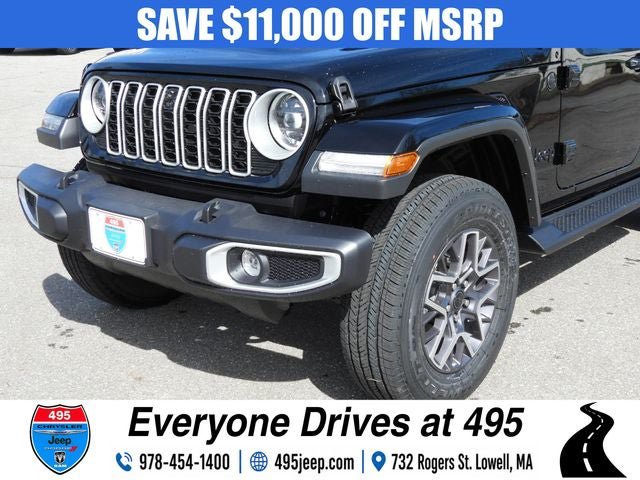 New 2025 Jeep Wrangler Unlimited Sahara w/ Technology Group AWD/4WD image 9
