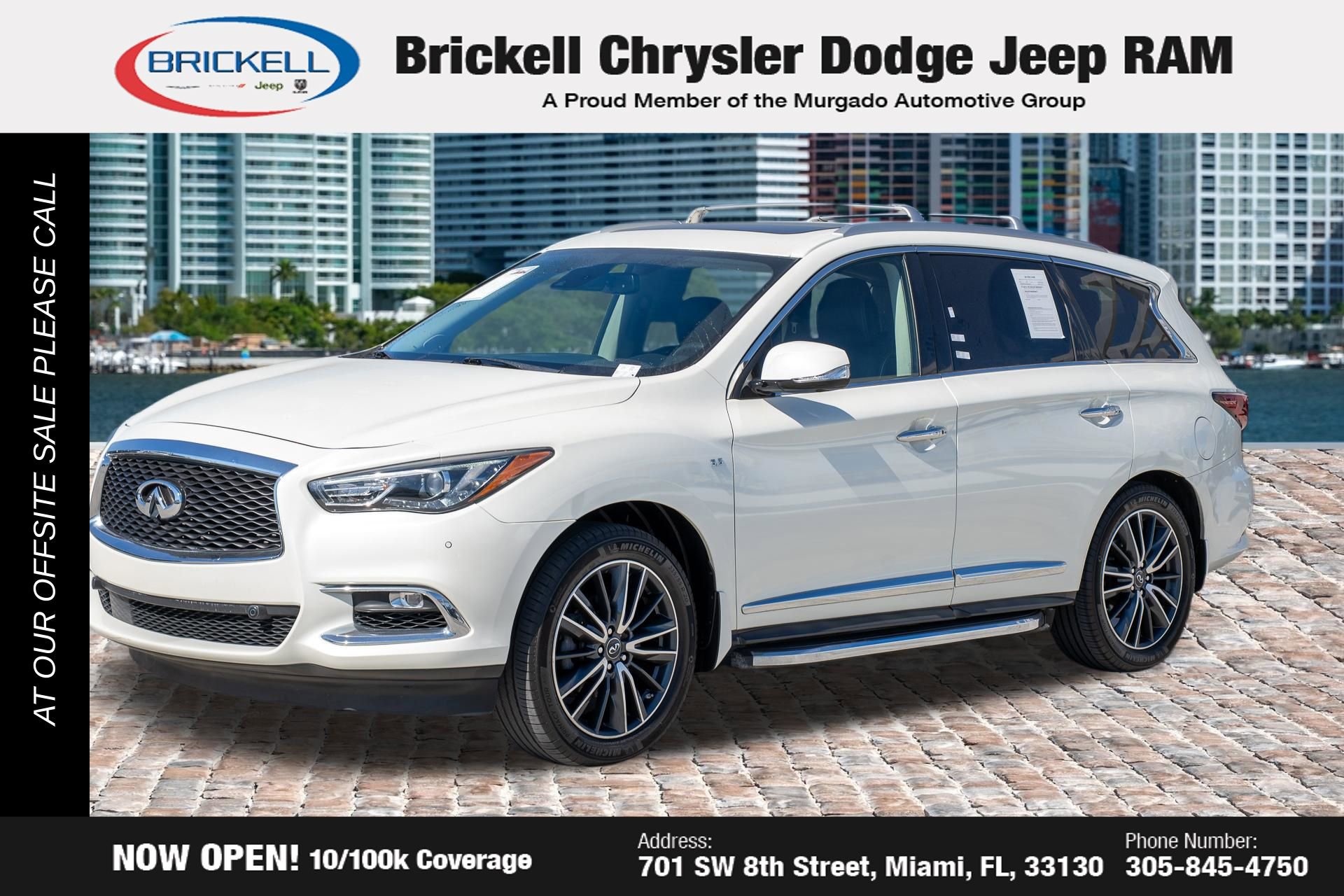 Used 2017 INFINITI QX60 FWD w/ Deluxe Technology Package