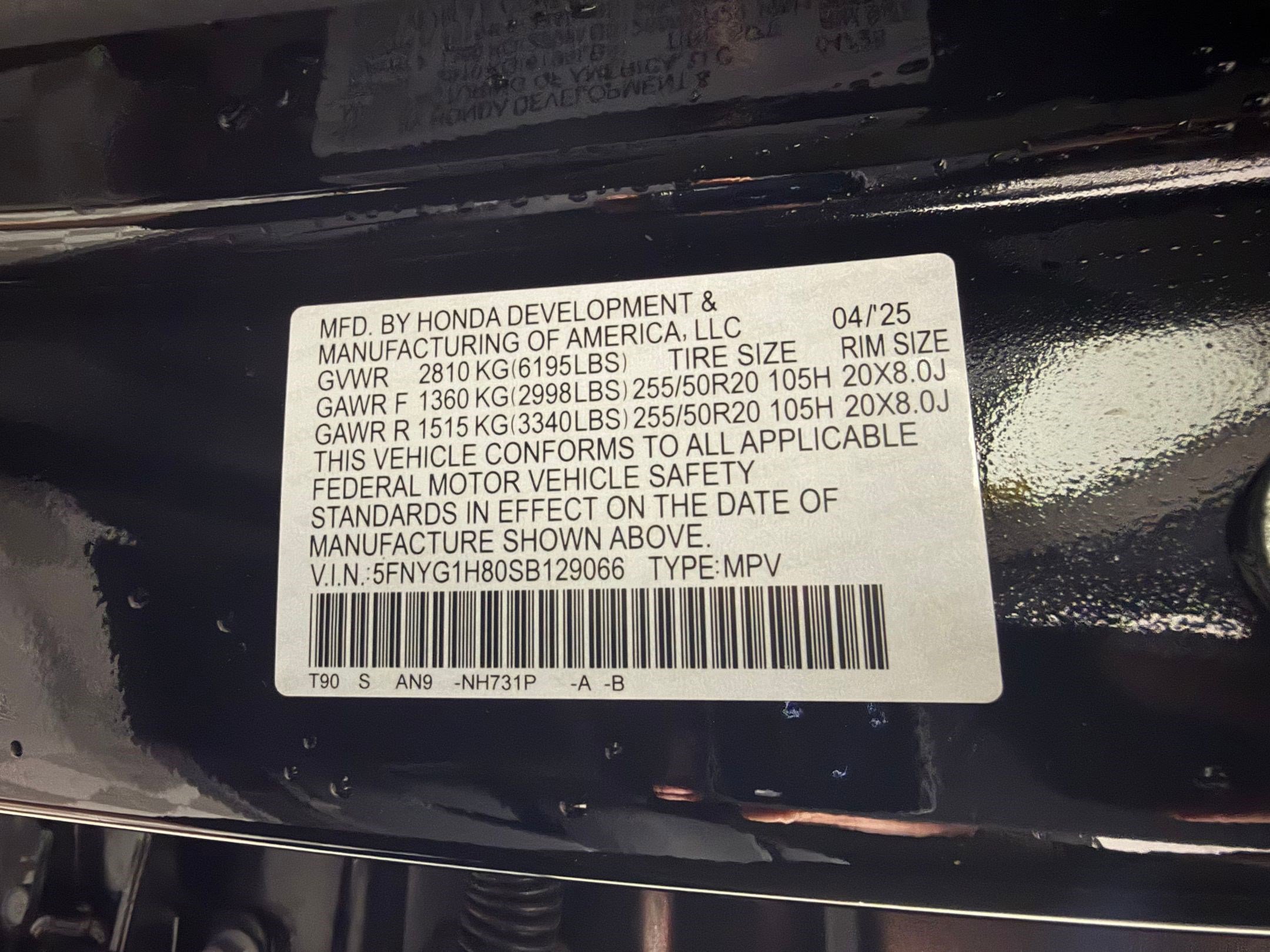 Certified 2025 Honda Pilot Elite image 16