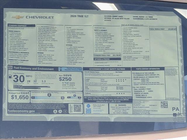 New 2026 Chevrolet Trax LT w/ LT Convenience Package image 17