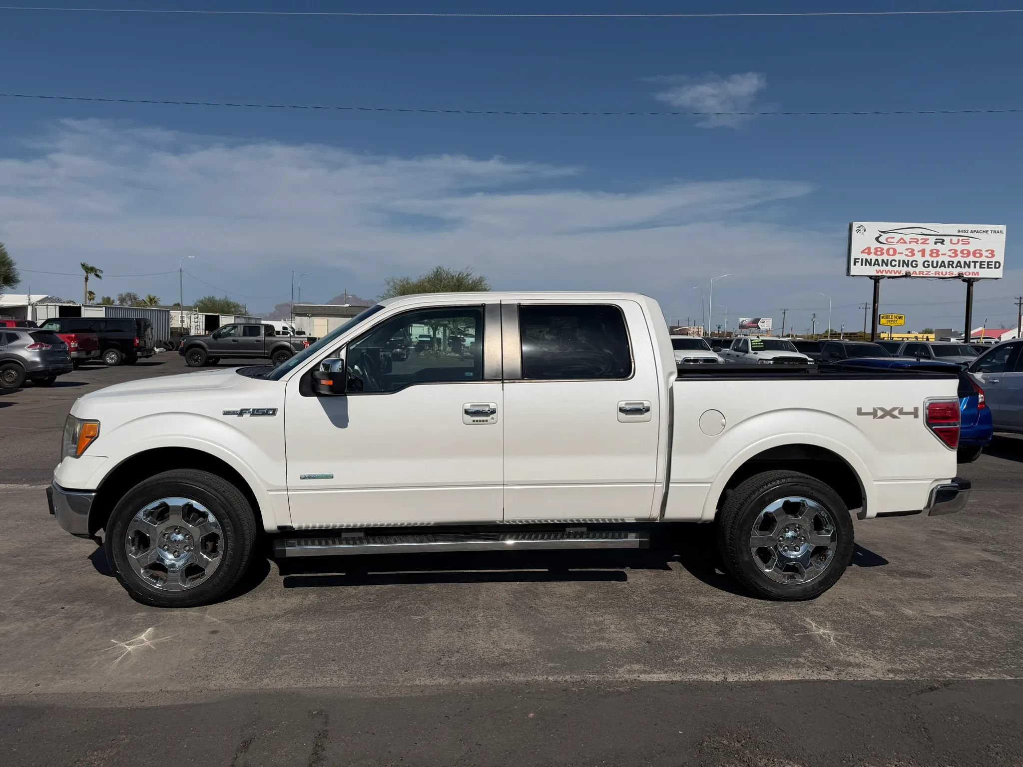Used 2012 Ford F150 Lariat w/ Lariat Chrome Pkg AWD/4WD image 4