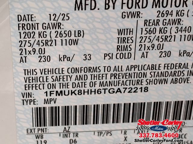 Used 2026 Ford Explorer Platinum w/ LUX Leather Package image 16