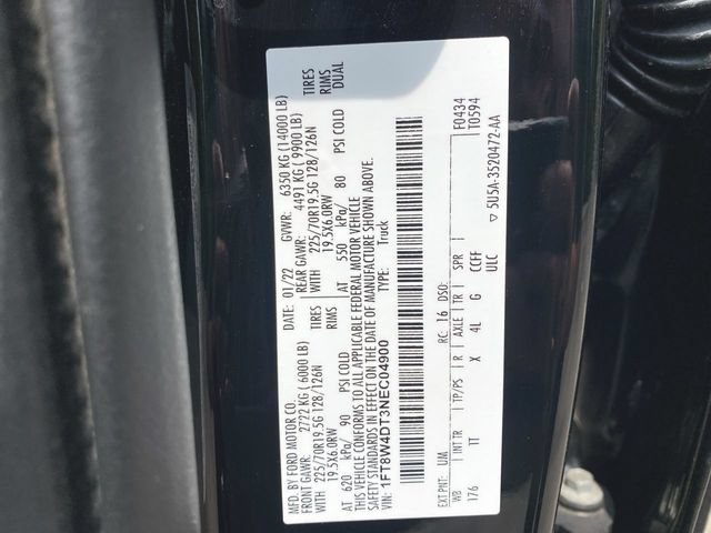 Used 2022 Ford F450 Limited w/ FX4 Off-Road Package AWD/4WD image 14