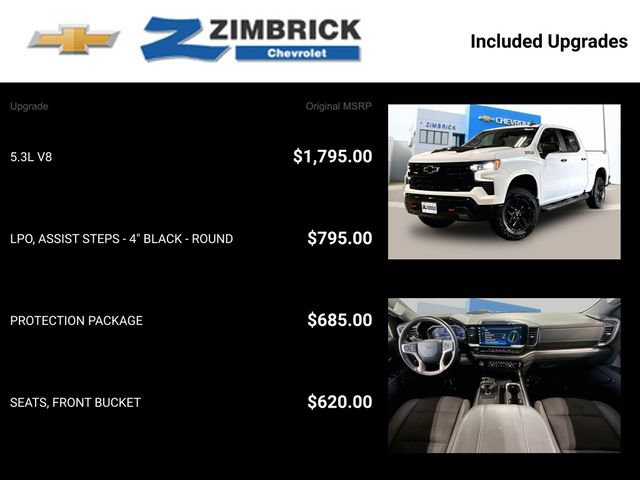 Certified 2024 Chevrolet Silverado 1500 LT Trail Boss w/ Protection Package AWD/4WD image 14