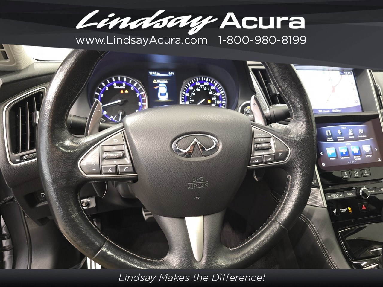 Used 2017 INFINITI Q50 Red Sport 400 image 14