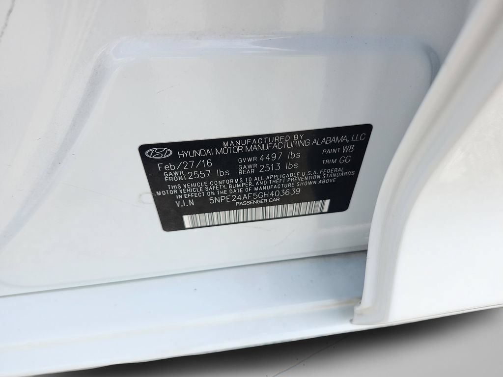 Used 2016 Hyundai Sonata SE FWD image 36