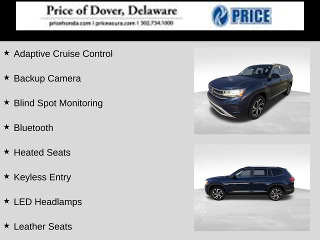 Used 2023 Volkswagen Atlas SEL AWD/4WD image 2