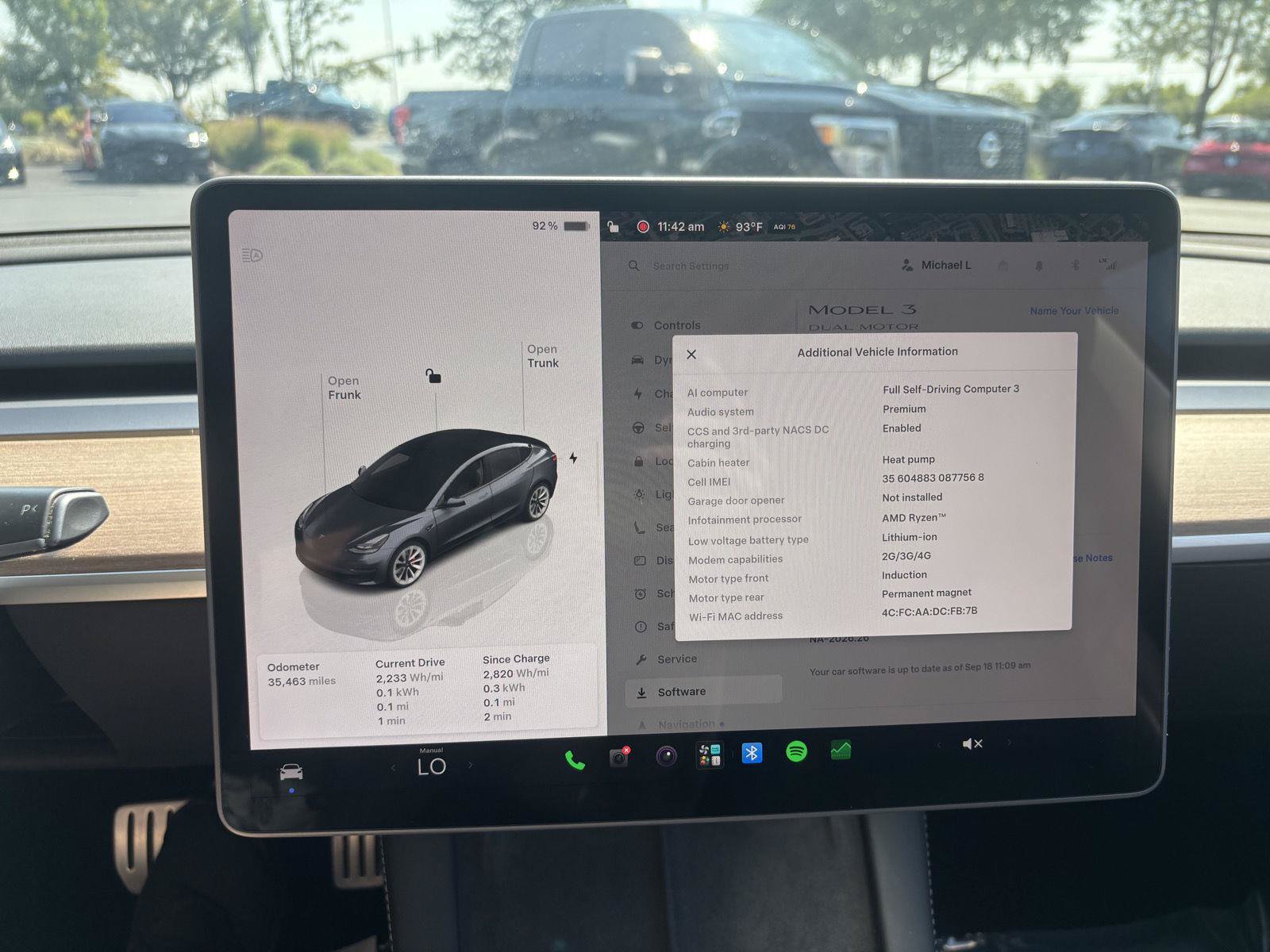 Used 2023 Tesla Model 3 Performance AWD/4WD image 28