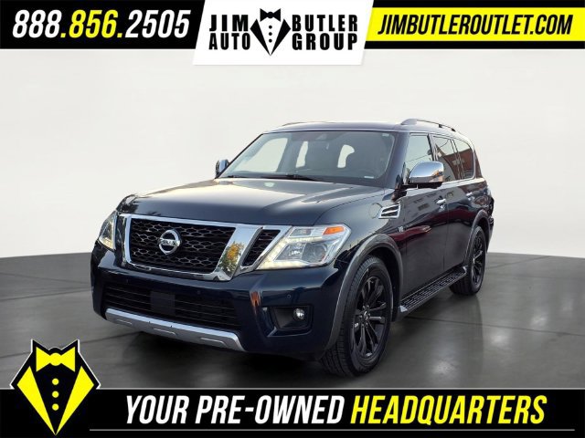 Used 2018 Nissan Armada Platinum w/ Captain Seat Package AWD/4WD image 1
