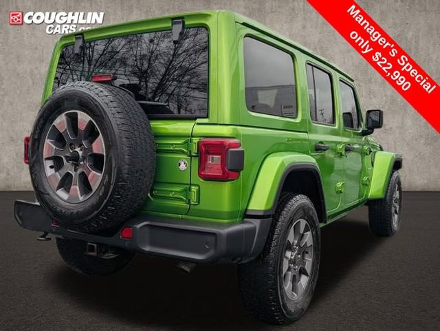 Used 2018 Jeep Wrangler Unlimited Sahara w/ Dual Top Group image 7