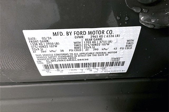 Used 2024 Lincoln Aviator Black Label w/ Dynamic Handling Package image 39