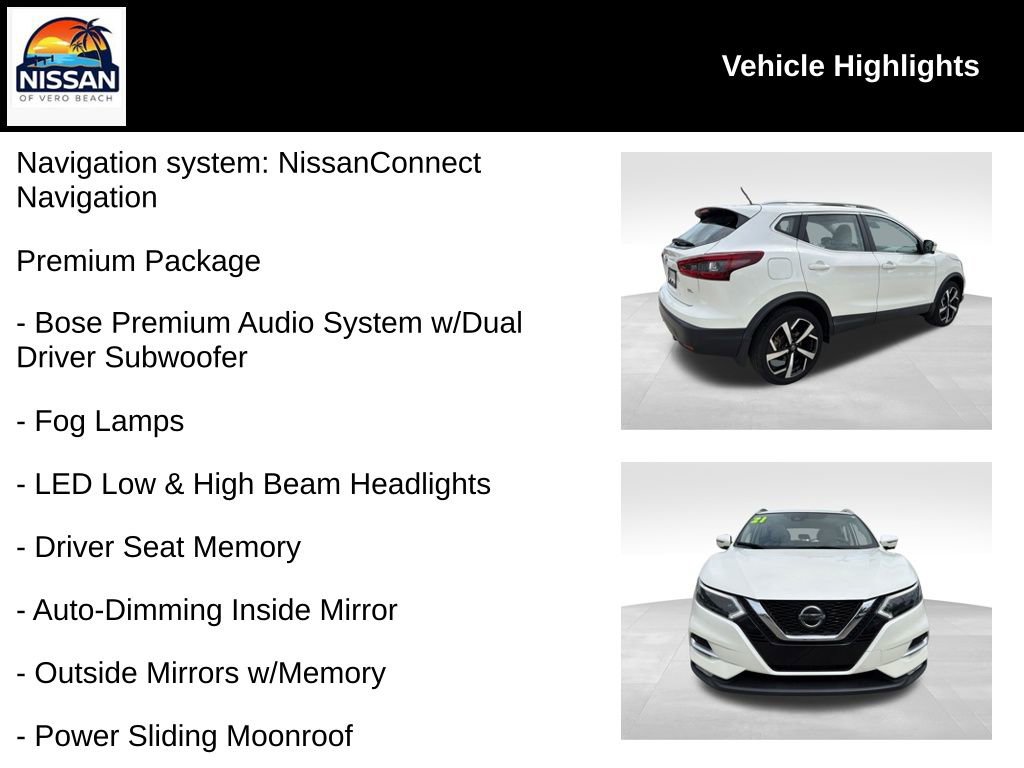 Used 2021 Nissan Rogue Sport SL w/ Premium Package FWD image 19