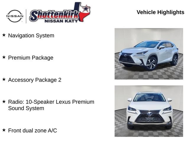 Used 2020 Lexus NX 300h AWD w/ Premium Package image 6