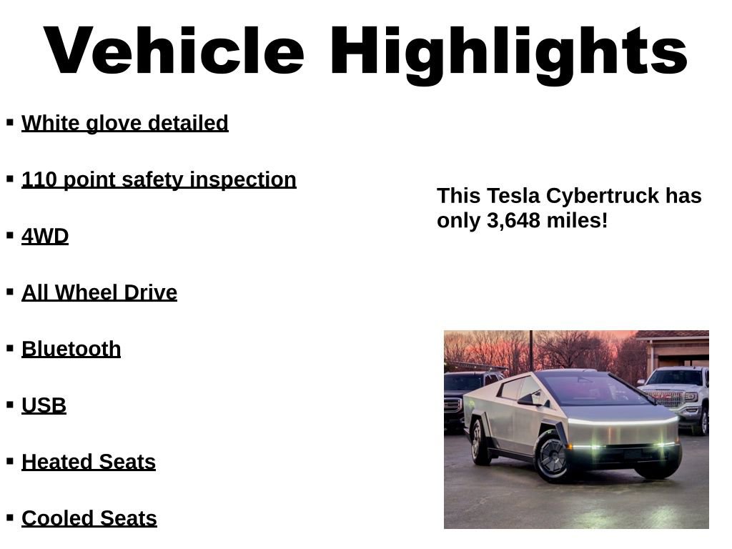 Used 2025 Tesla Cybertruck AWD Crew Cab image 44
