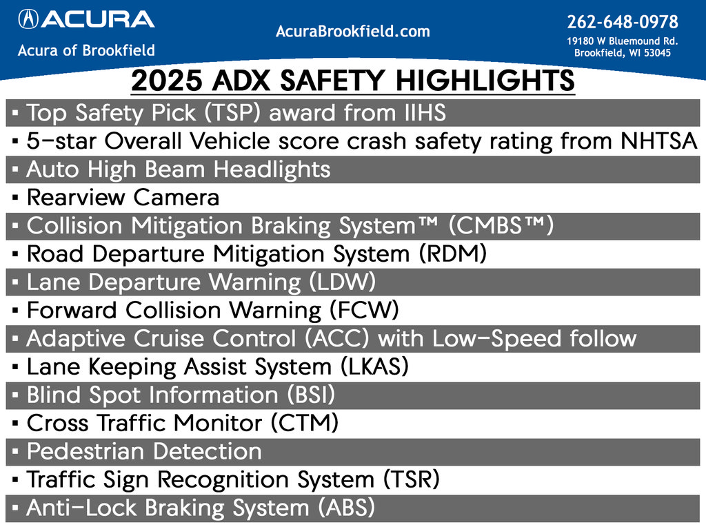 New 2026 Acura ADX A-Spec AWD/4WD image 8
