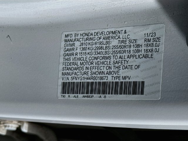 Certified 2024 Honda Pilot EX-L image 23