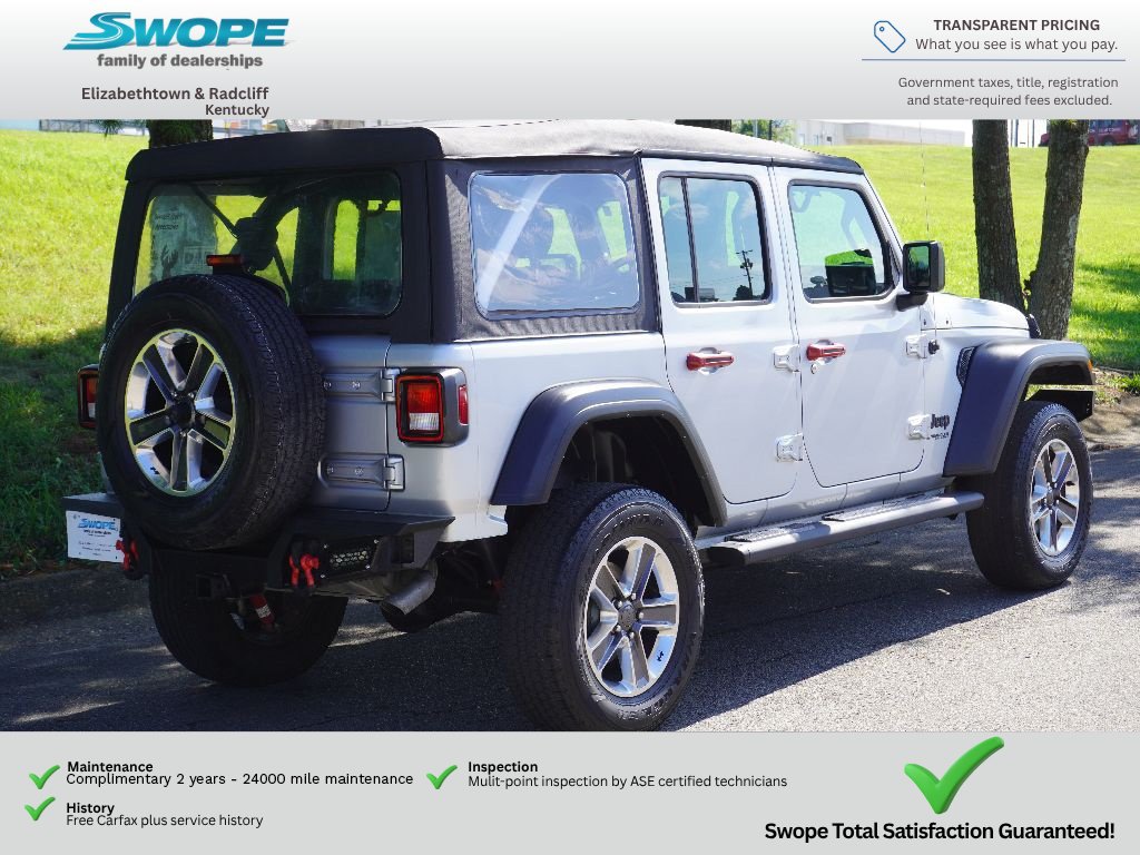 Used 2022 Jeep Wrangler Unlimited Sport AWD/4WD image 3