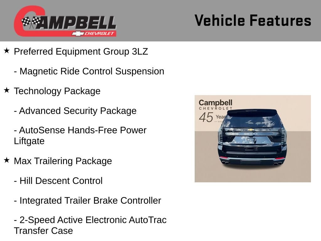 Used 2025 Chevrolet Tahoe High Country AWD/4WD image 26