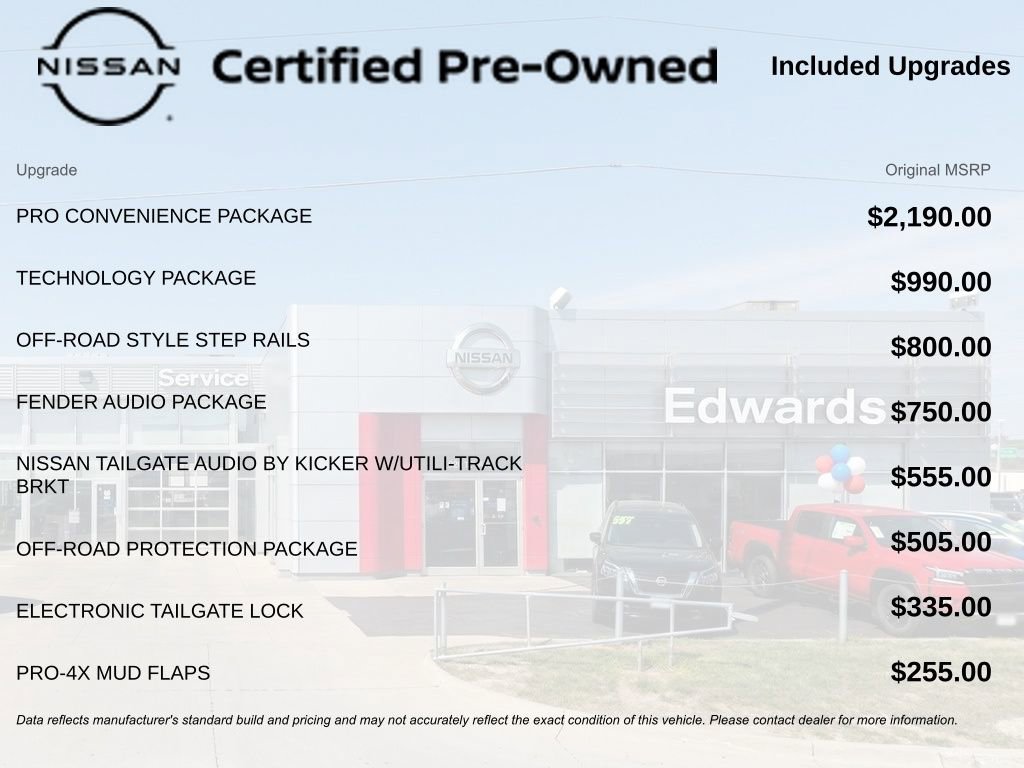 Used 2023 Nissan Frontier PRO-4X w/ Pro Convenience Package AWD/4WD image 7