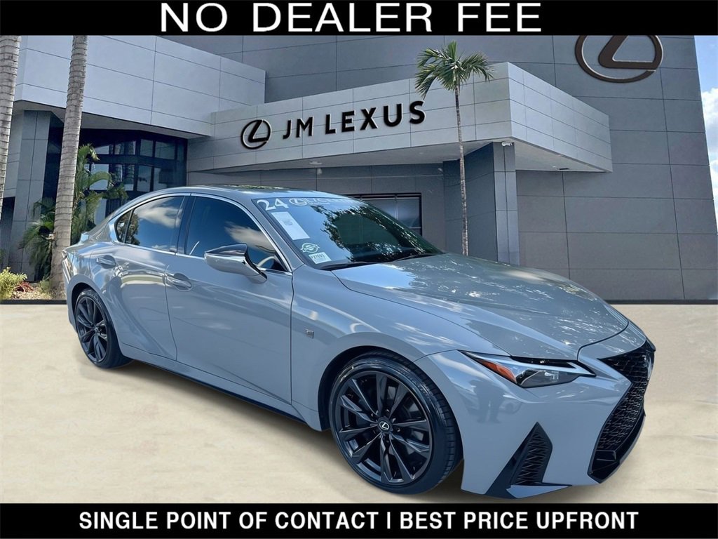 Certified 2024 Lexus IS 350 F Sport image 1