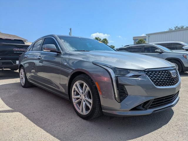 Certified 2022 Cadillac CT4 Luxury w/ Sun And Sound Package RWD image 1