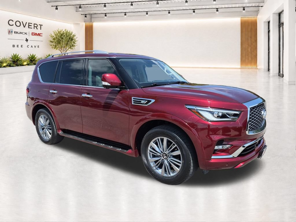 Used 2022 INFINITI QX80 Luxe w/ Cargo Package AWD/4WD image 1