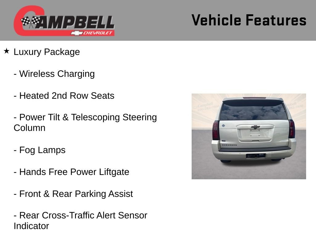 Used 2015 Chevrolet Suburban LT w/ Luxury Package AWD/4WD image 21
