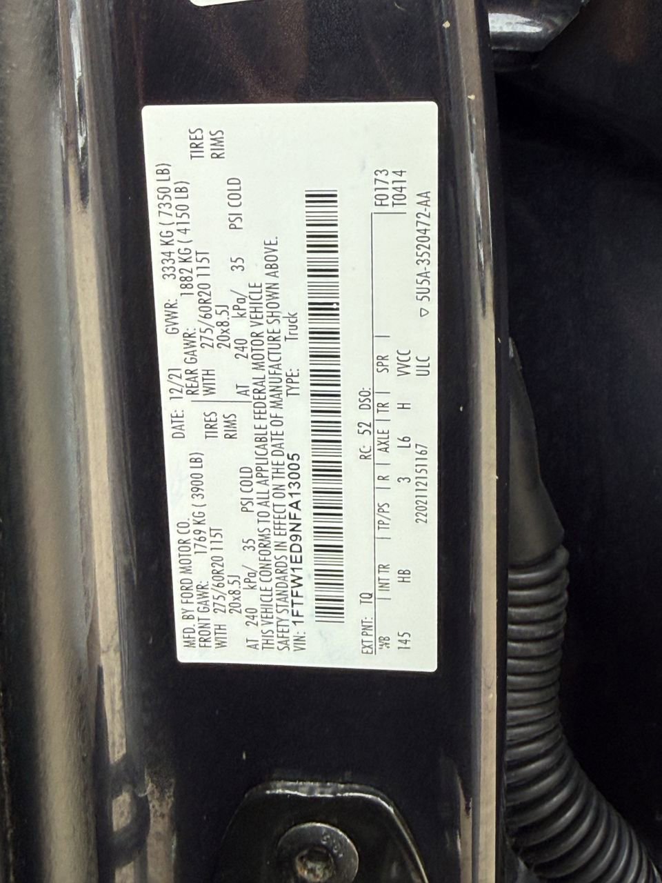 Certified 2022 Ford F150 Lariat w/ Equipment Group 502A High AWD/4WD image 30