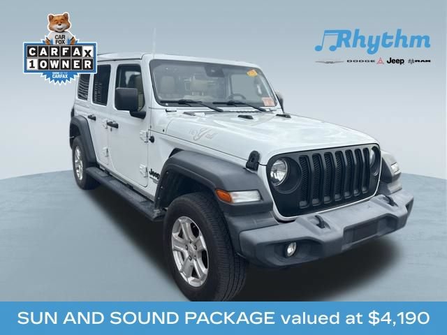 Used 2021 Jeep Wrangler Unlimited Sport w/ Sun And Sound Package AWD/4WD 360° Tour