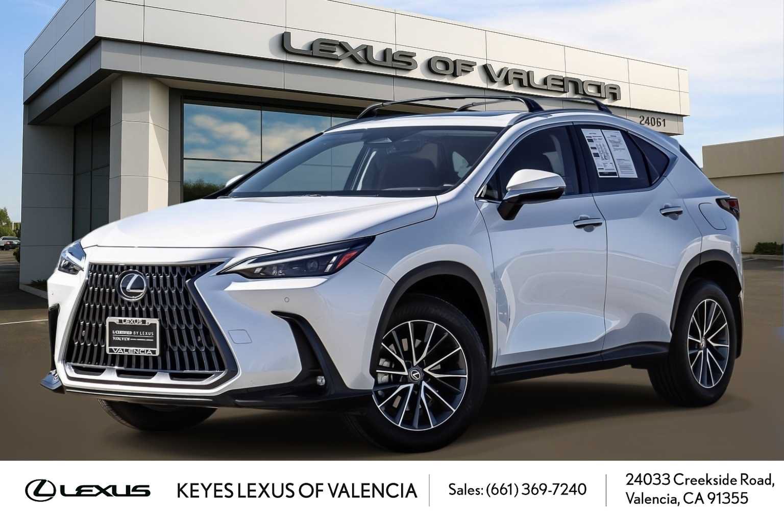 Certified 2025 Lexus NX 250 FWD w/ Premium Package