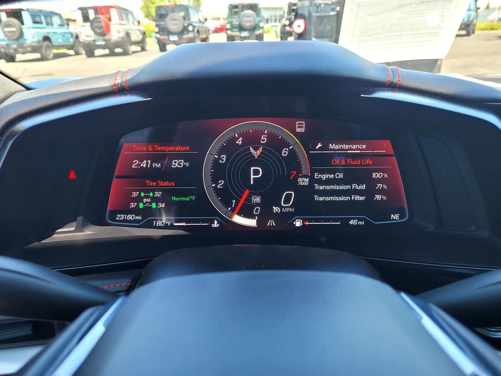 Used 2023 Chevrolet Corvette Stingray Preferred Cpe w/ Z51 Performance Package RWD image 21