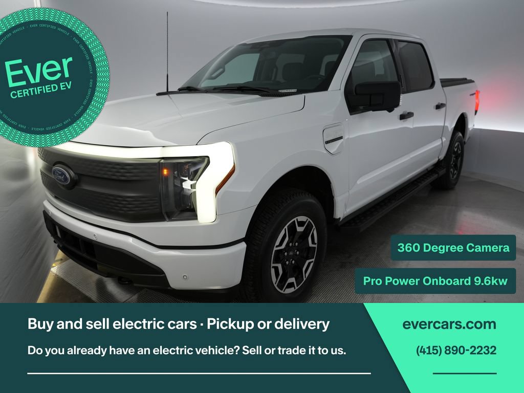 Used 2023 Ford F150 Lightning XLT AWD/4WD image 1