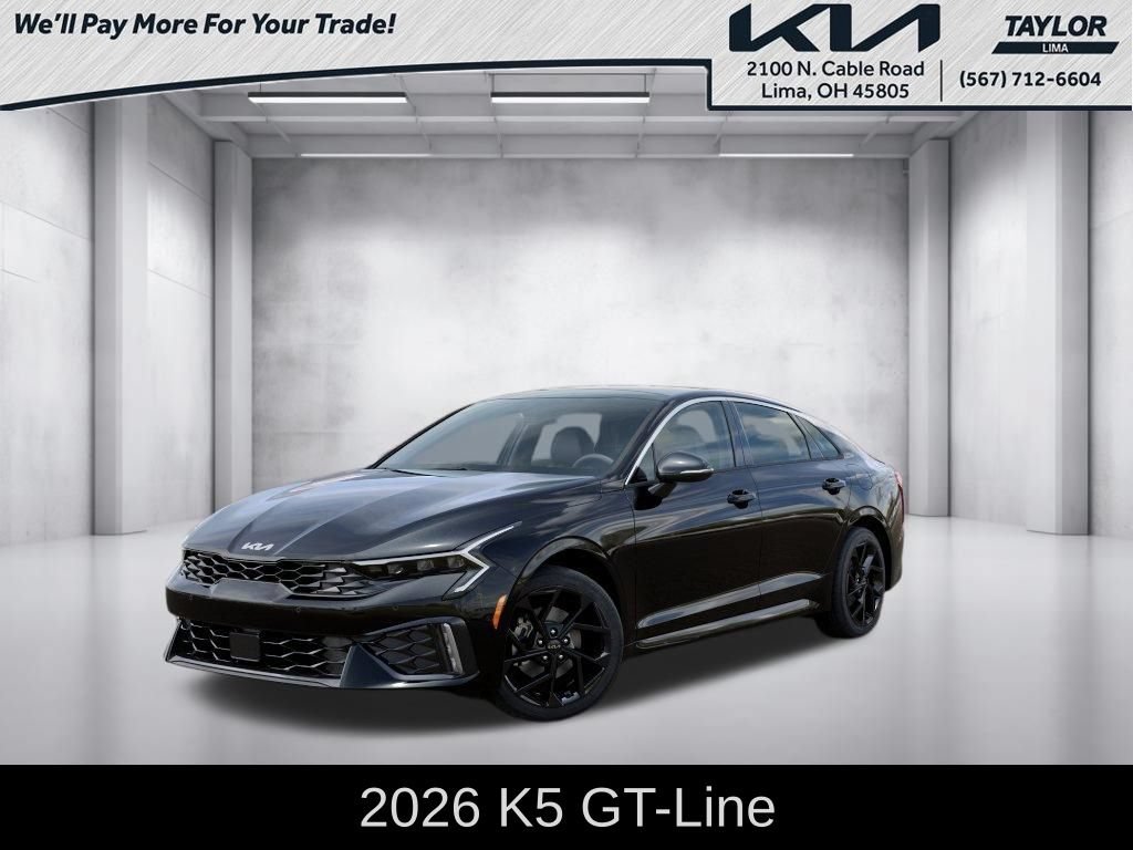 New 2026 Kia K5 GT-Line w/ GT-Line Premium Package