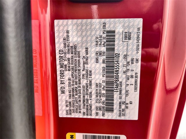 Used 2022 Ford Mustang Mach 1 w/ Equipment Group 700A image 34