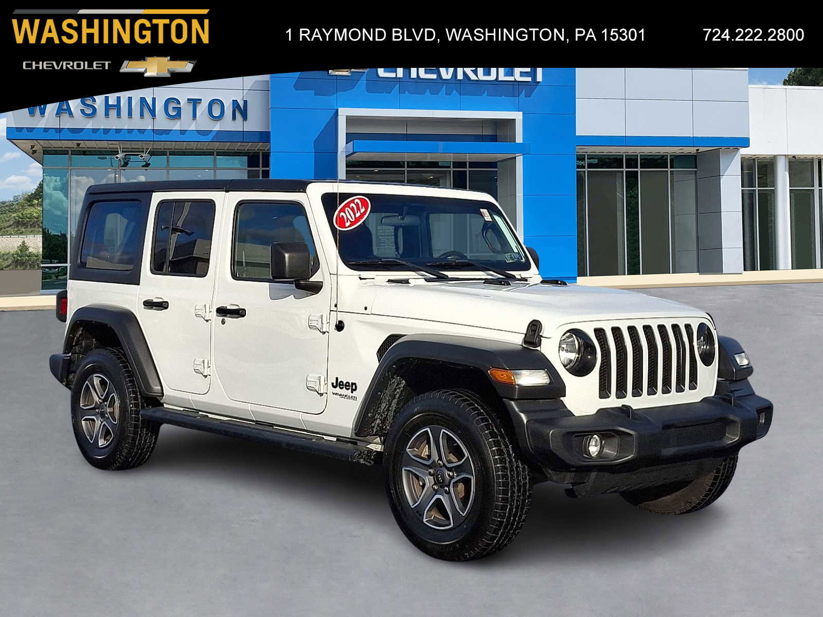 Used 2022 Jeep Wrangler Unlimited Sport