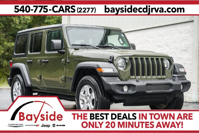 Used 2022 Jeep Wrangler Unlimited Sport image 1