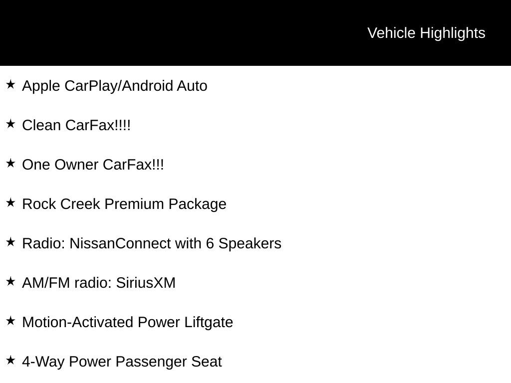 Used 2025 Nissan Rogue SV w/ Rock Creek Premium Package AWD/4WD image 7