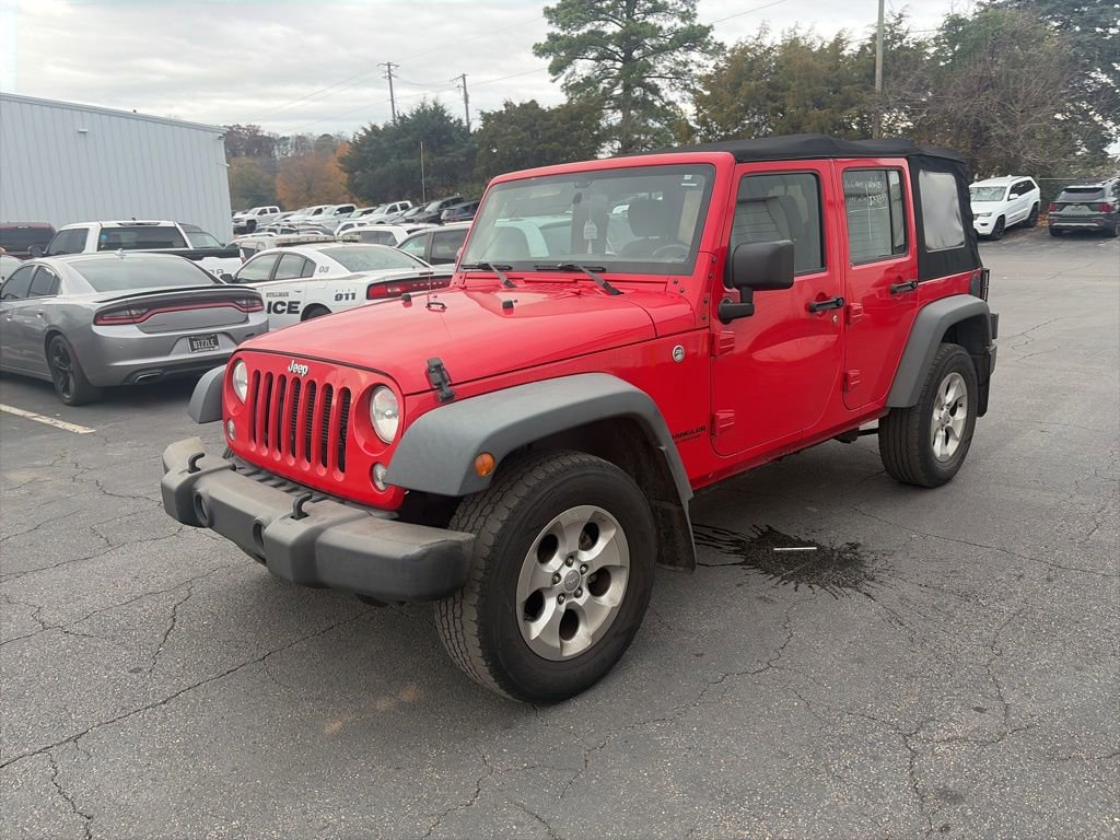 Used 2017 Jeep Wrangler Unlimited Sport w/ Mopar Black Appearance Group image 3