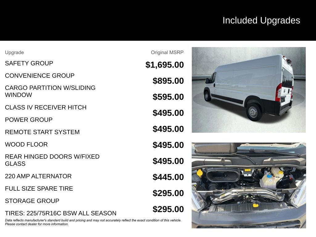 New 2026 RAM ProMaster 2500 w/ Safety Group image 4