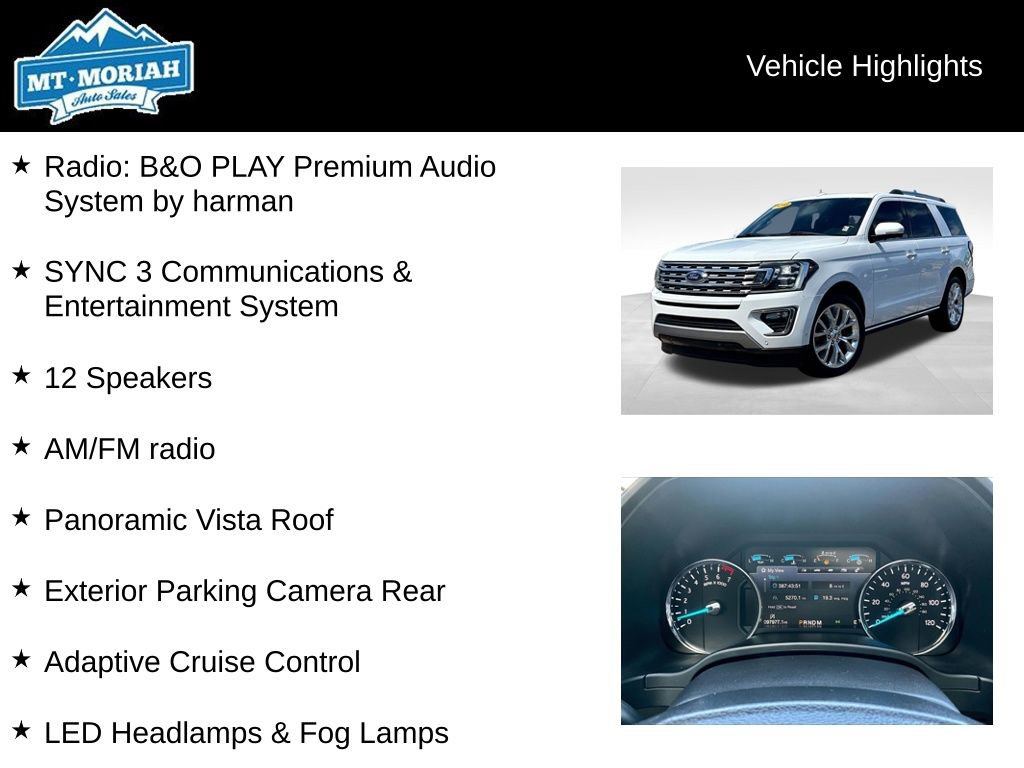 Used 2018 Ford Expedition Limited w/ Equipment Group 302A RWD image 12