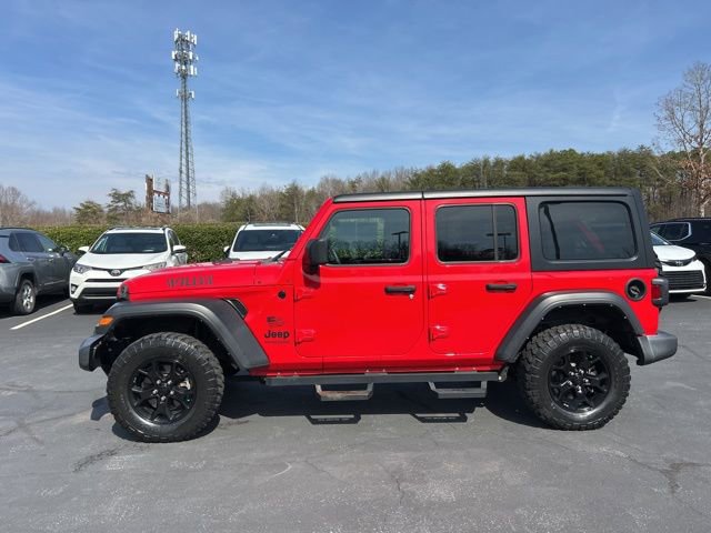 Used 2022 Jeep Wrangler Unlimited Willys image 10