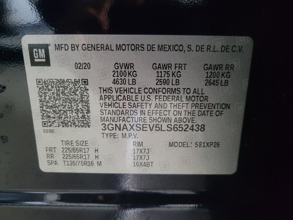 Used 2020 Chevrolet Equinox LS AWD/4WD image 33