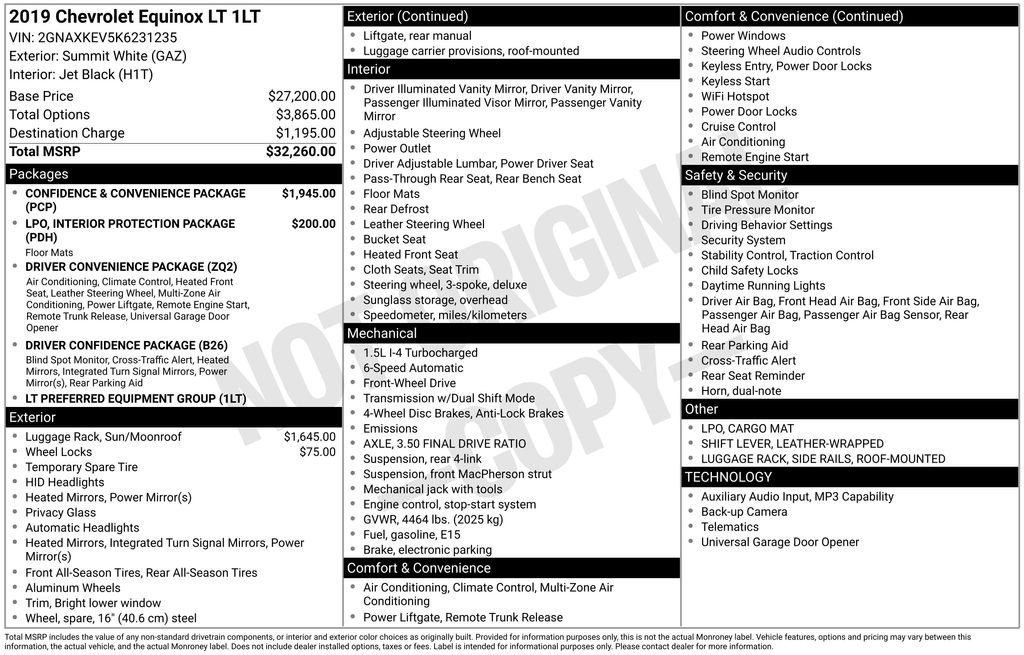Used 2019 Chevrolet Equinox LT FWD image 6