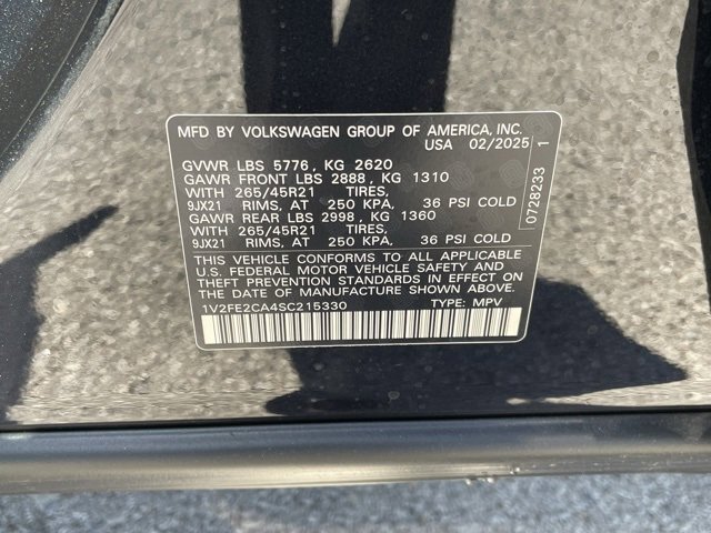 New 2025 Volkswagen Atlas Cross Sport SEL Premium R-Line image 32