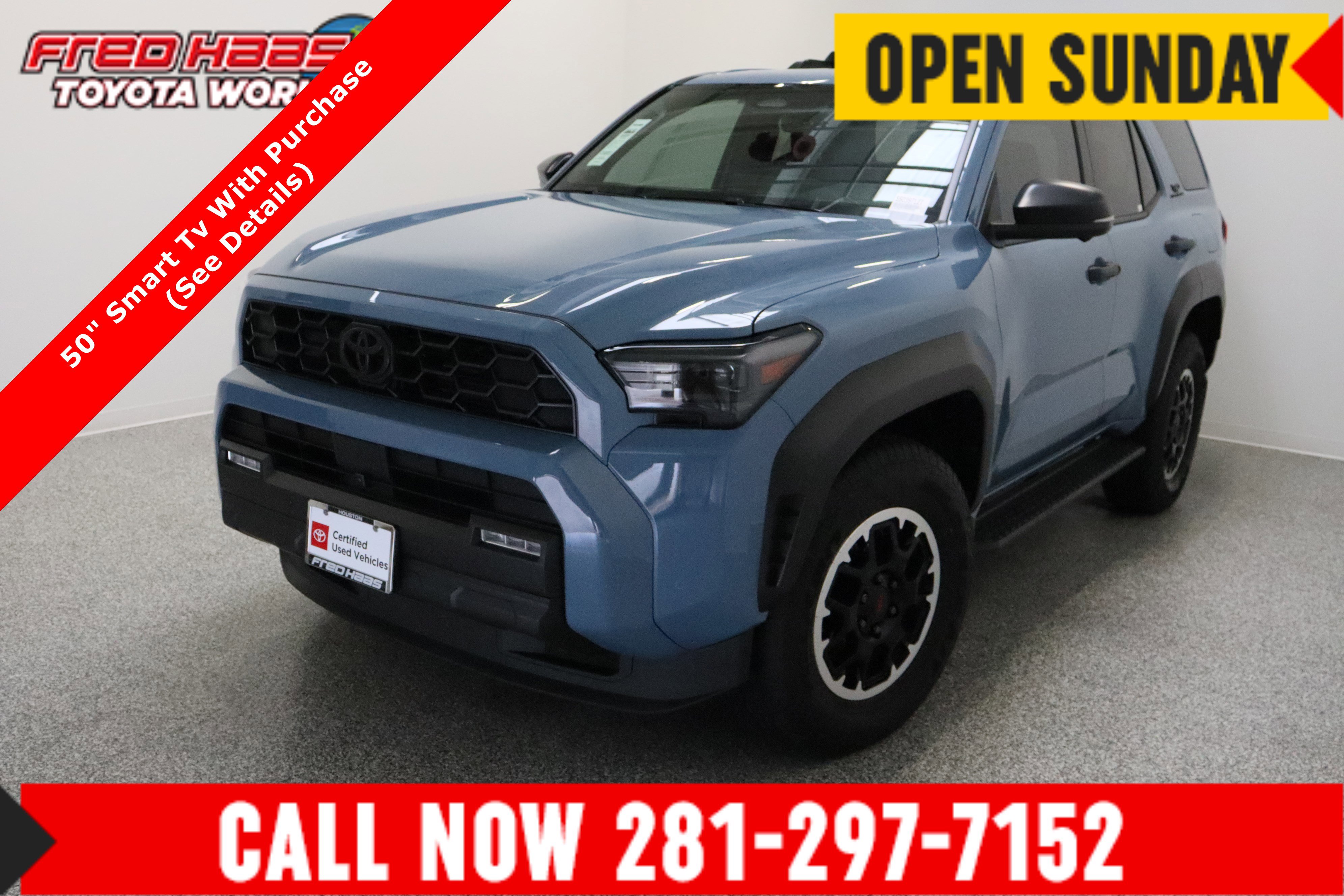 Certified 2025 Toyota 4Runner TRD Off-Road Premium w/ Tow Technology Package image 1