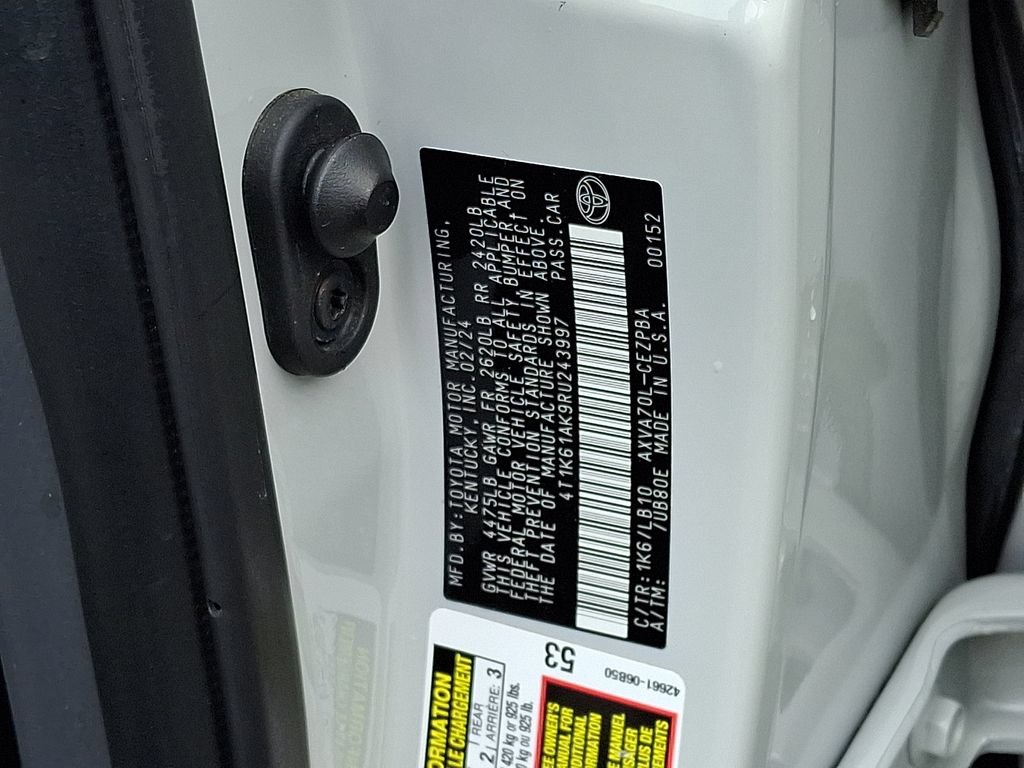 Certified 2024 Toyota Camry XSE FWD image 28