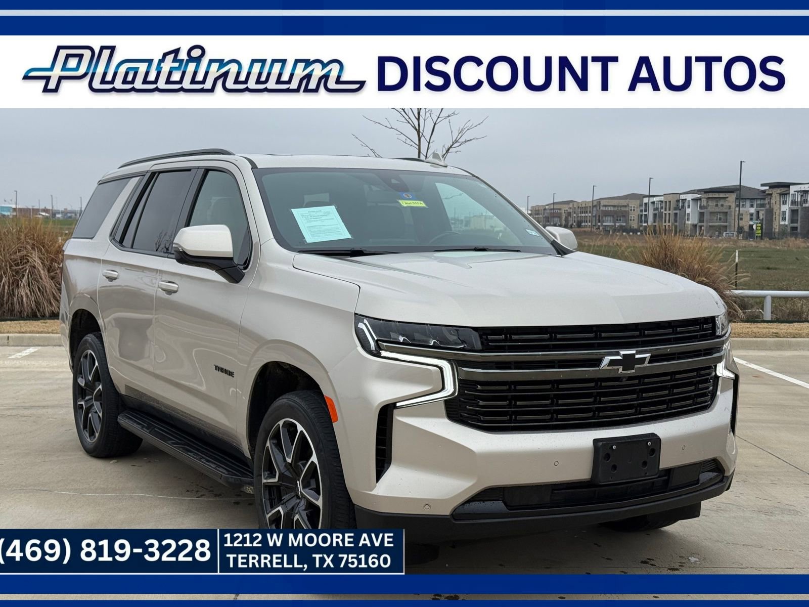 Used 2021 Chevrolet Tahoe RST w/ Luxury Package image 1