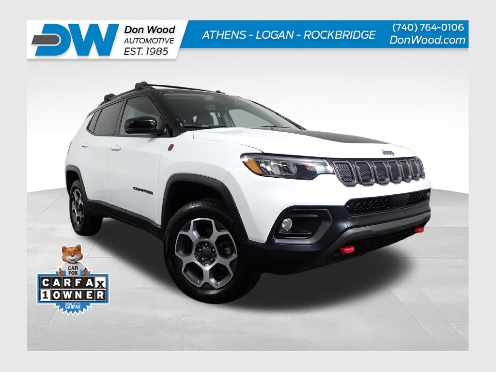 Used 2022 Jeep Compass Trailhawk w/ Trailhawk Convenience Group AWD/4WD image 1