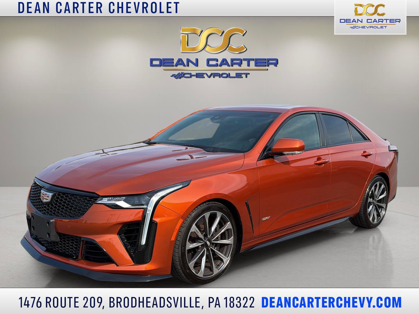 Used 2023 Cadillac CT4 V Blackwing w/ Technology Package RWD video 1